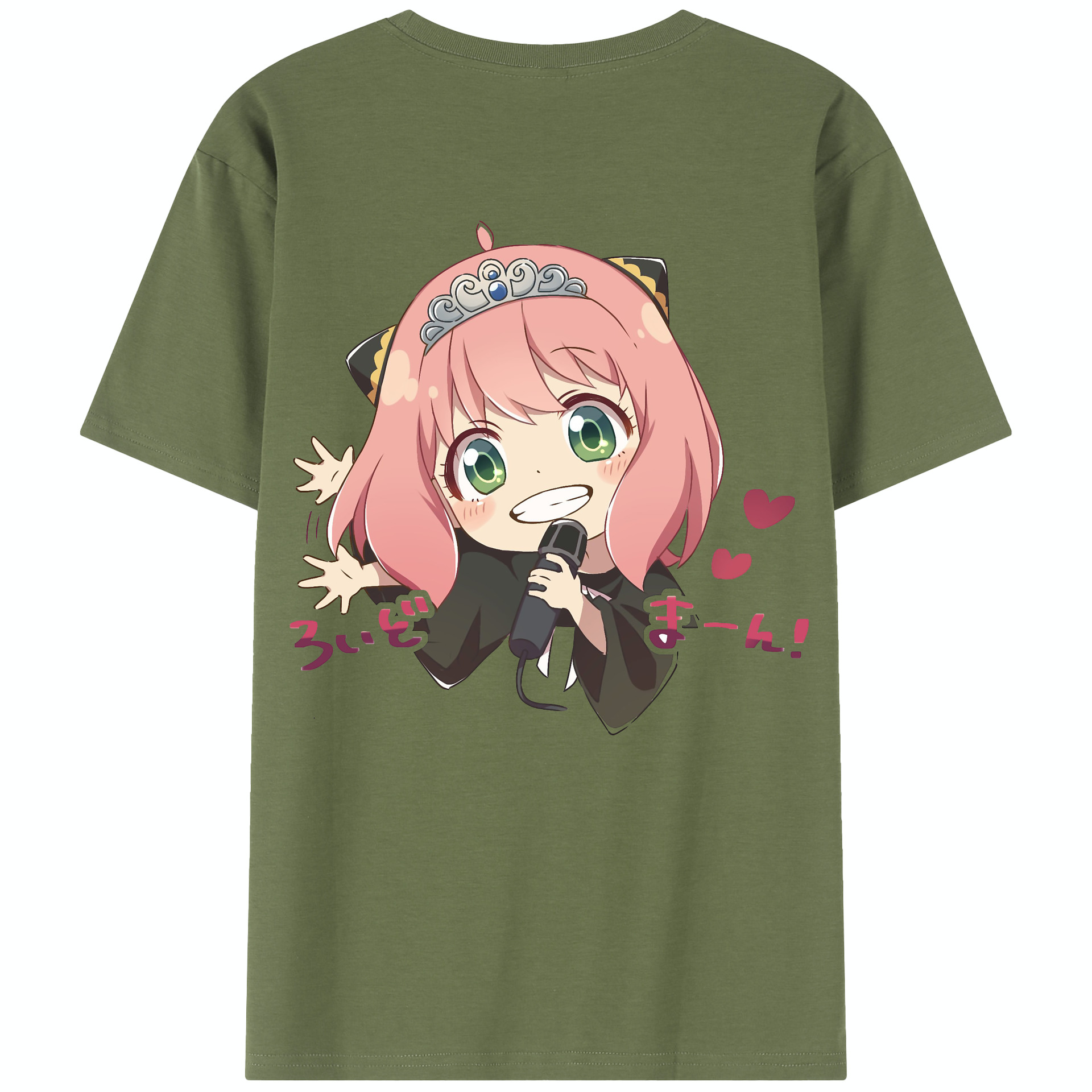 （画像用） SPY×FAMILY间谍家家酒 綿100％半袖Tシャツ（背面プリント）